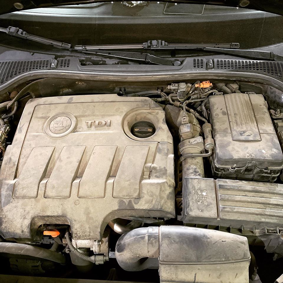 Skoda Octavia 1.6 TDI CAYC 5MT 2012 dpfdelete egrdelete . Удаление